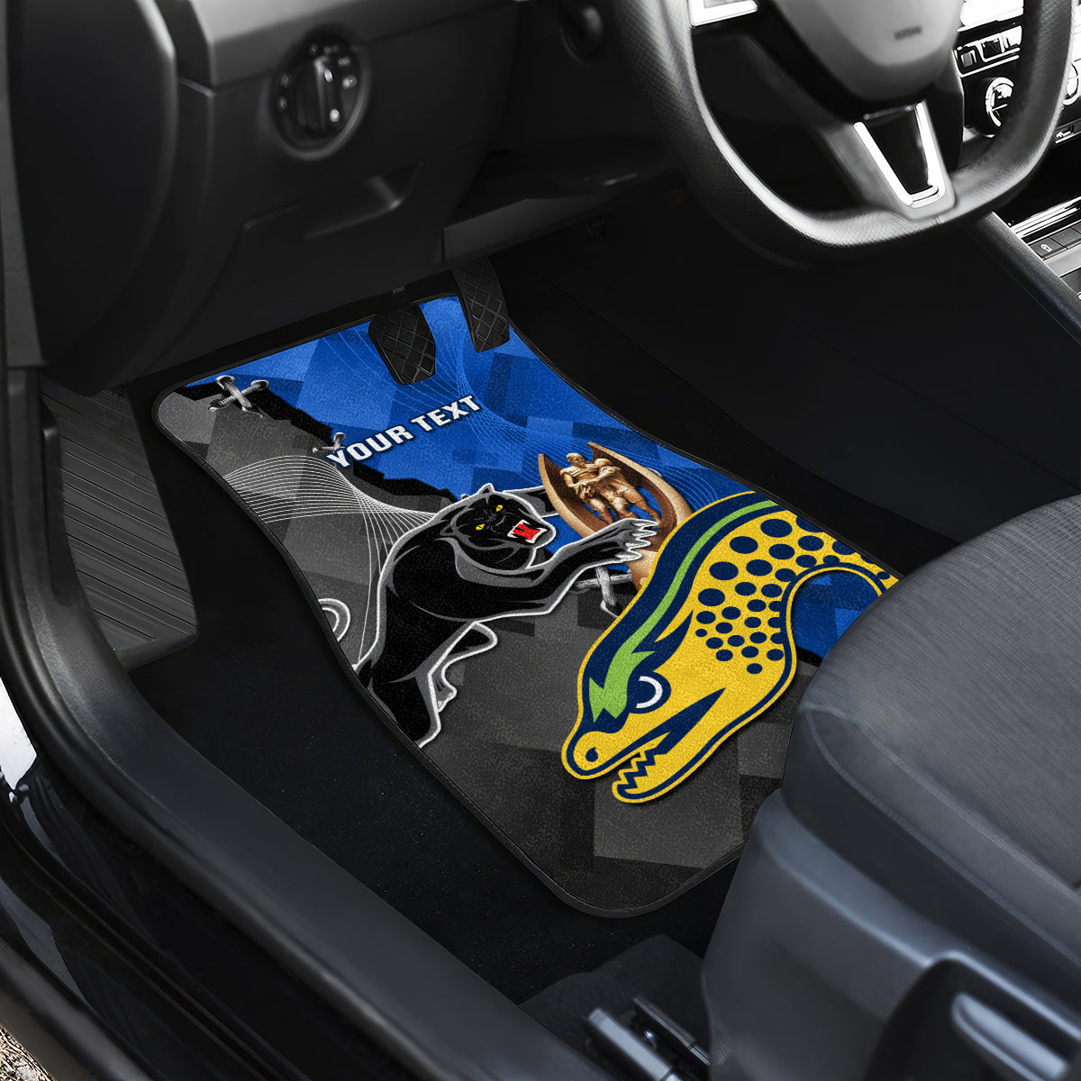 personalised-panthers-and-eels-car-mats-sporty-version