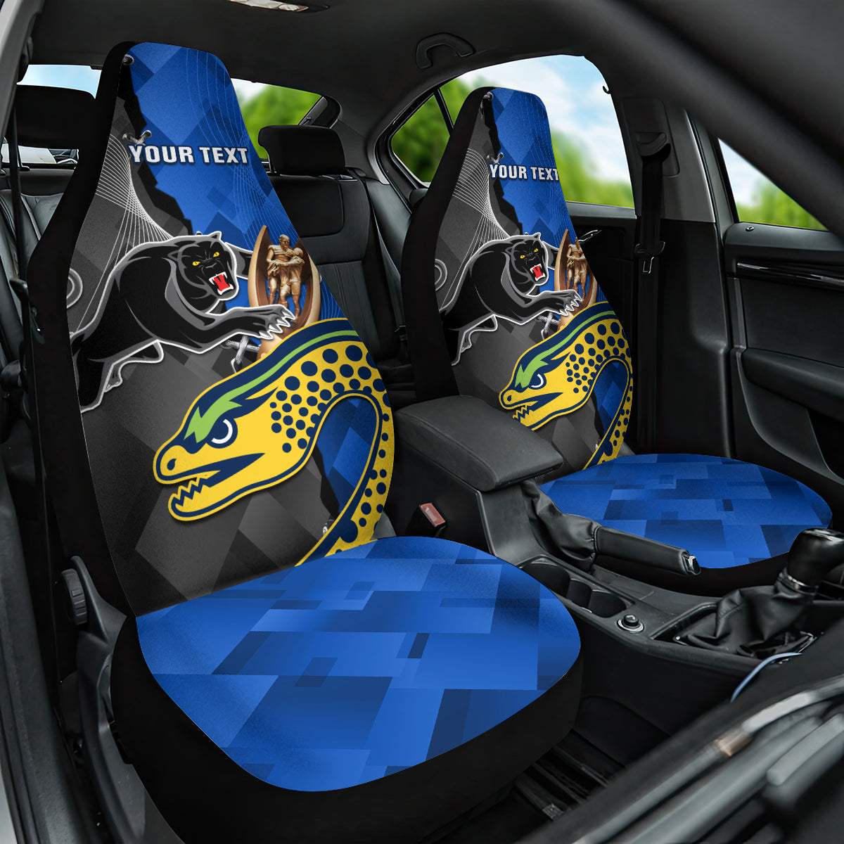 personalised-panthers-and-eels-car-seat-cover-sporty-version