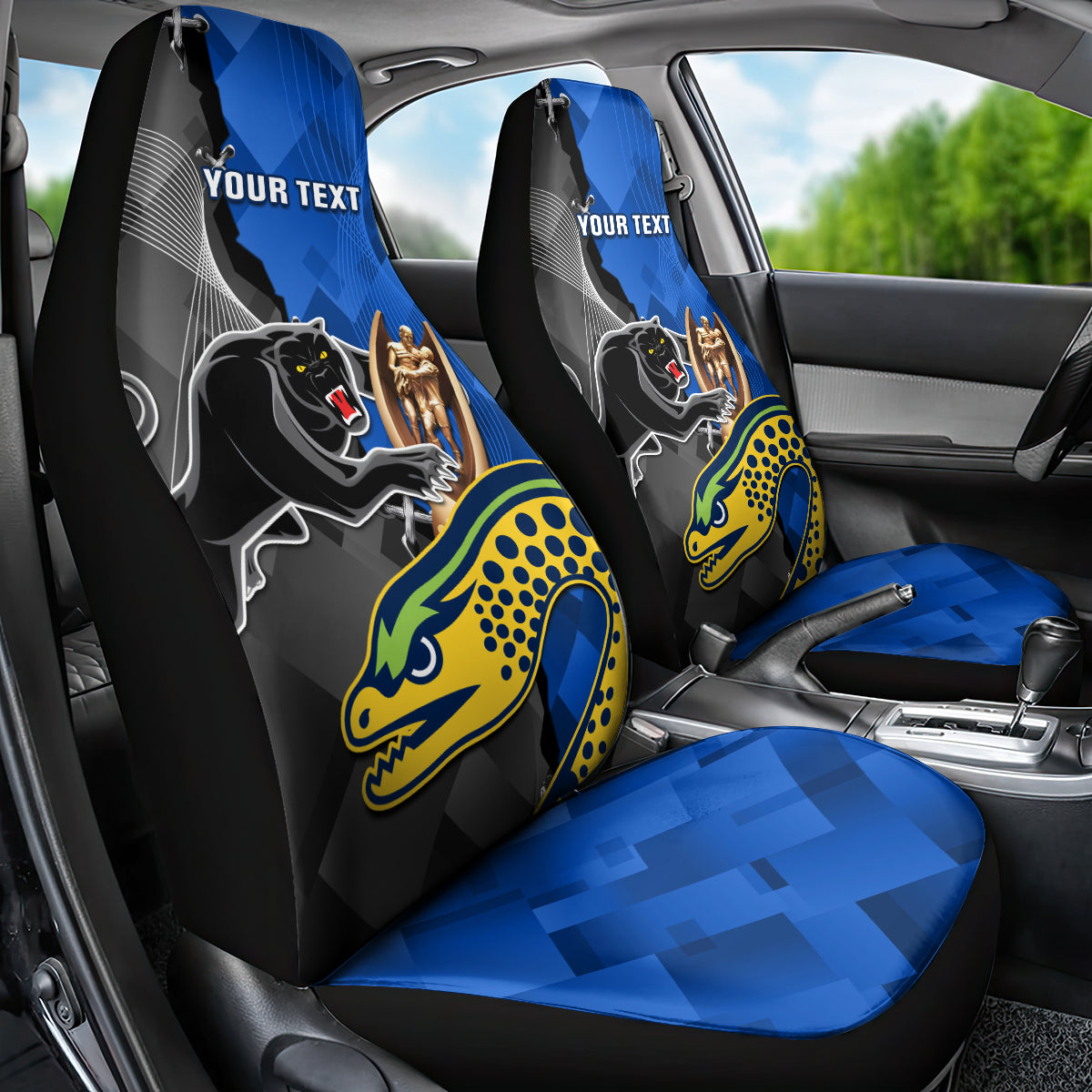 personalised-panthers-and-eels-car-seat-cover-sporty-version