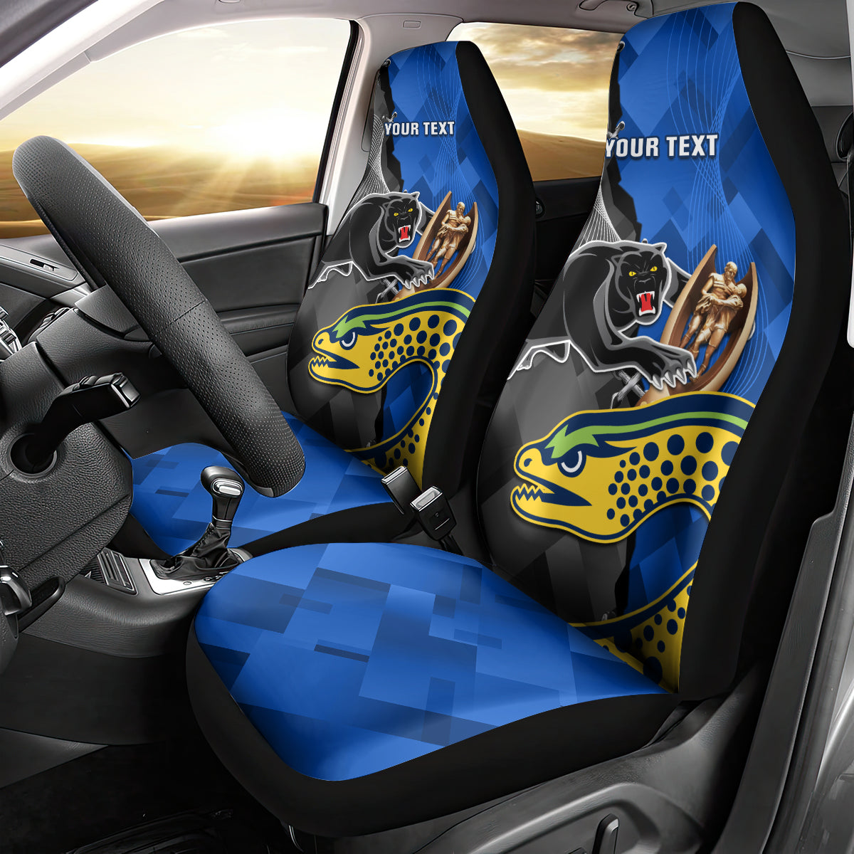 personalised-panthers-and-eels-car-seat-cover-sporty-version