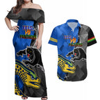personalised-panthers-and-eels-couples-matching-off-shoulder-maxi-dress-and-hawaiian-shirt-sporty-version