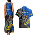 personalised-panthers-and-eels-couples-matching-tank-maxi-dress-and-hawaiian-shirt-sporty-version