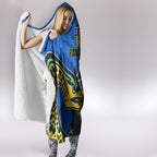 personalised-panthers-and-eels-hooded-blanket-sporty-version