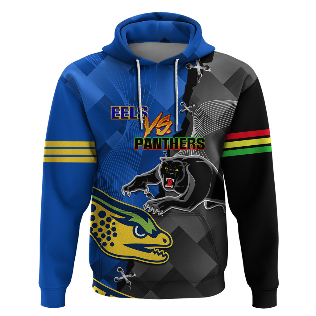 personalised-panthers-and-eels-hoodie-sporty-version