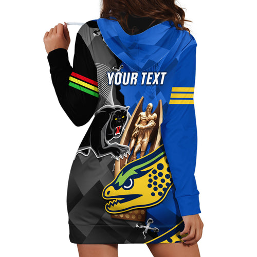 personalised-panthers-and-eels-hoodie-dress-sporty-version