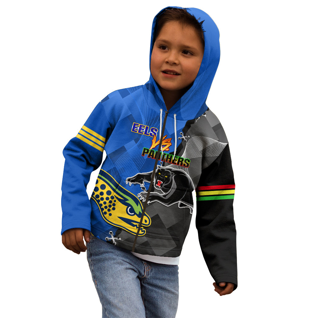 personalised-panthers-and-eels-kid-hoodie-sporty-version
