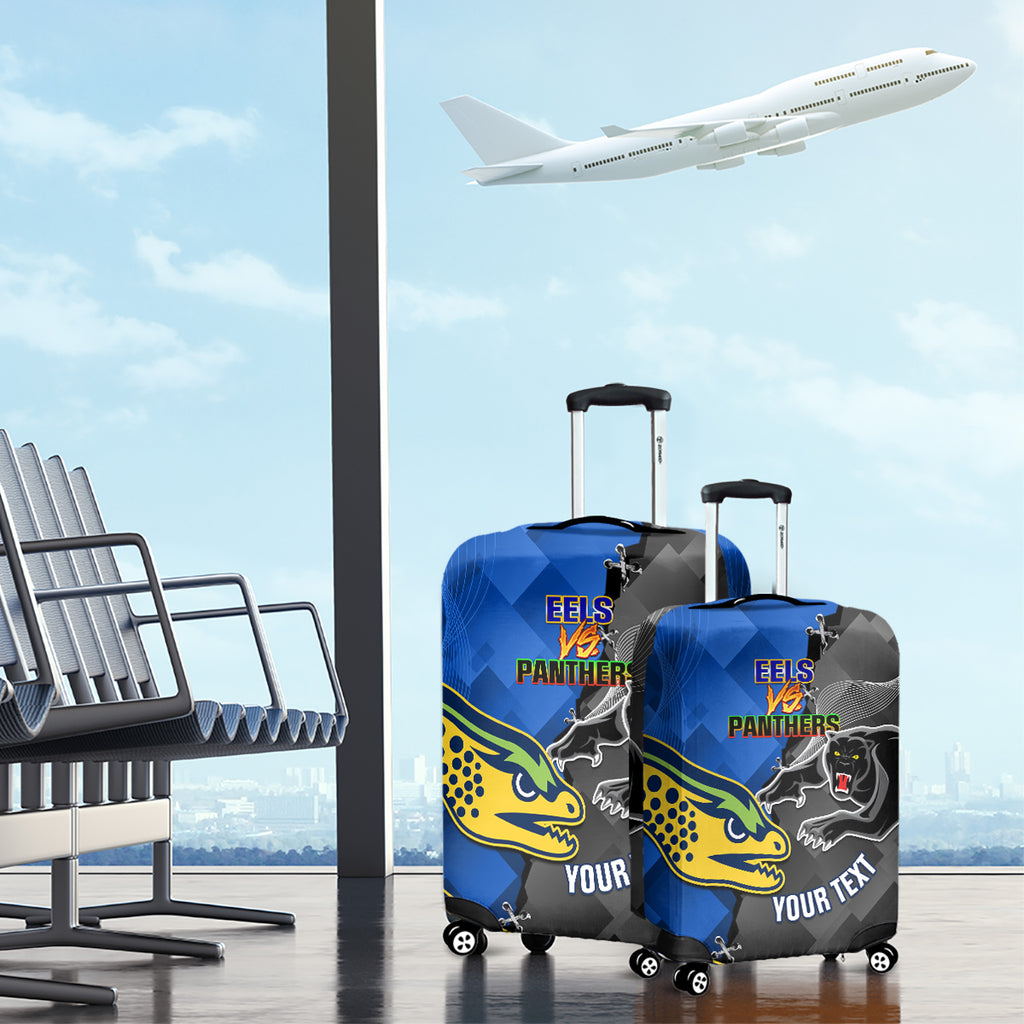 personalised-panthers-and-eels-luggage-cover-sporty-version