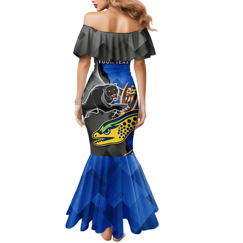 personalised-panthers-and-eels-mermaid-dress-sporty-version