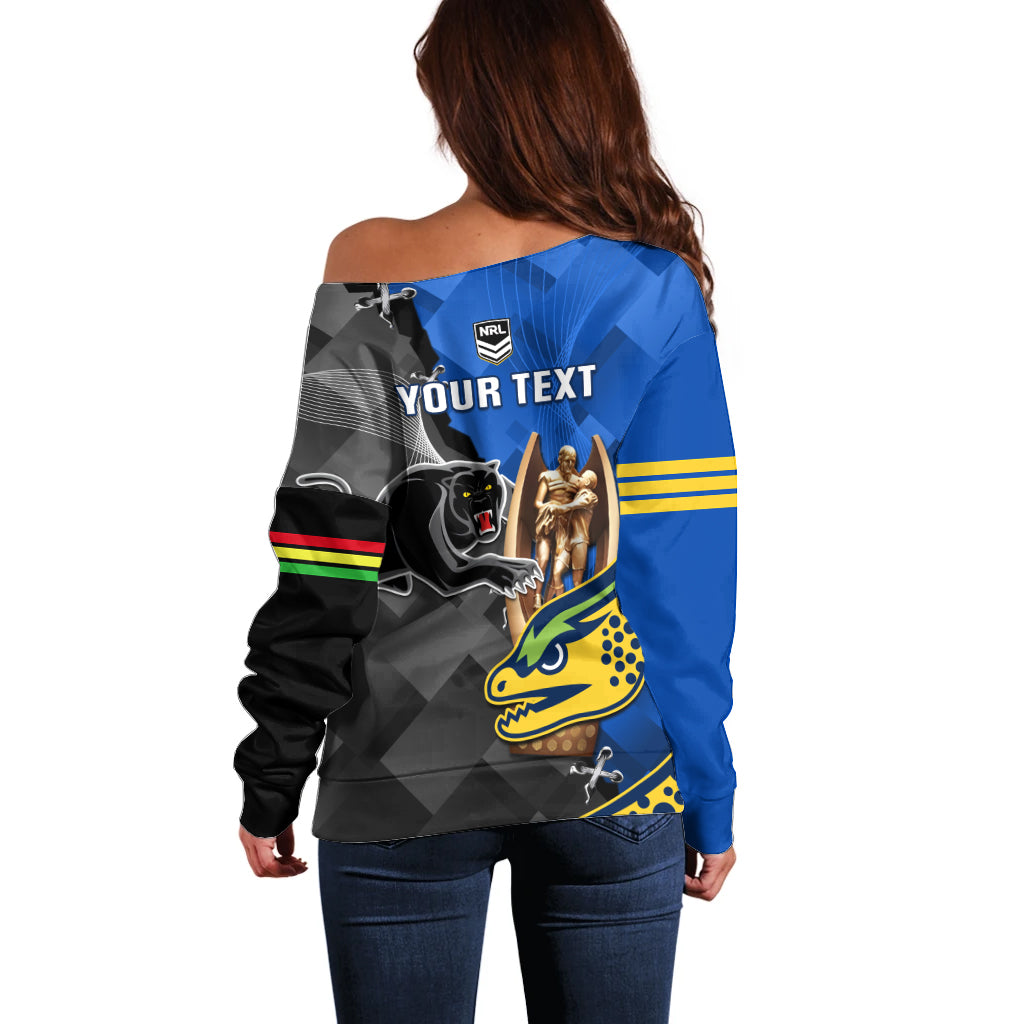 personalised-panthers-and-eels-off-shoulder-sweater-sporty-version