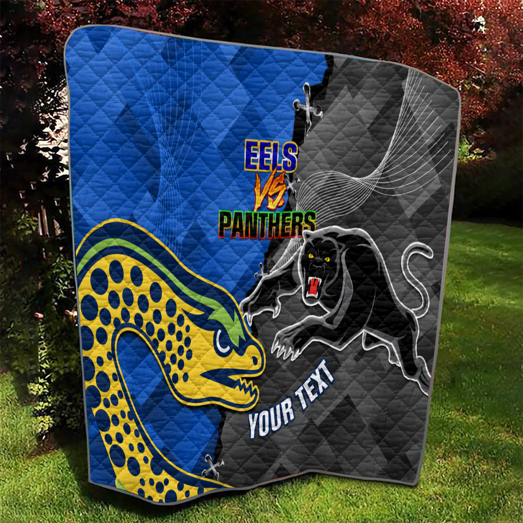 personalised-panthers-and-eels-quilt-sporty-version