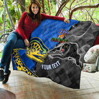 personalised-panthers-and-eels-quilt-sporty-version
