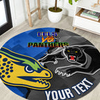personalised-panthers-and-eels-round-carpet-sporty-version