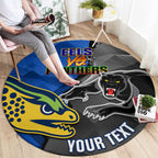 personalised-panthers-and-eels-round-carpet-sporty-version