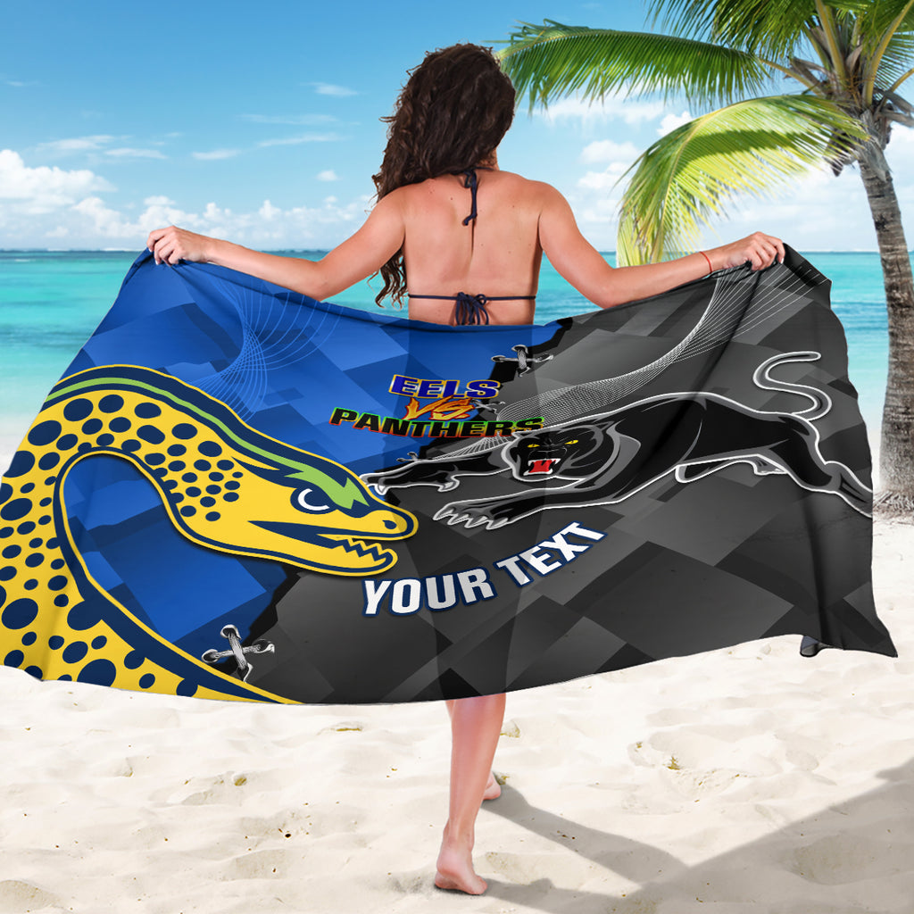 personalised-panthers-and-eels-sarong-sporty-version