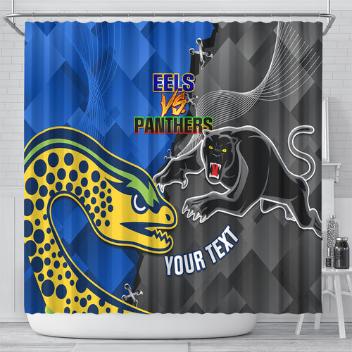 personalised-panthers-and-eels-shower-curtain-sporty-version