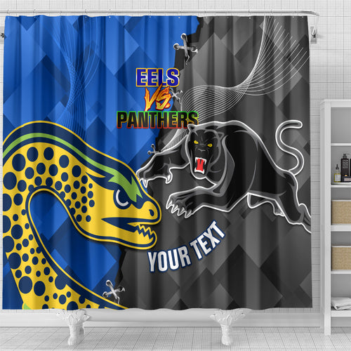 personalised-panthers-and-eels-shower-curtain-sporty-version