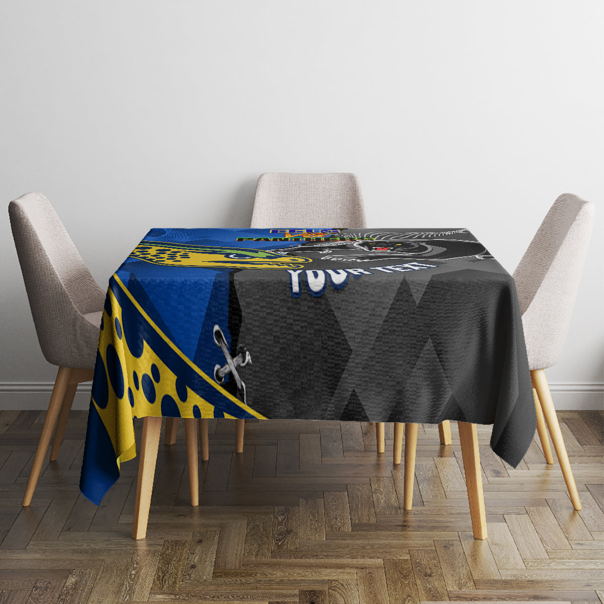 personalised-panthers-and-eels-tablecloth-sporty-version