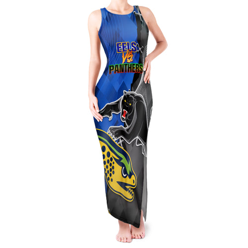 personalised-panthers-and-eels-tank-maxi-dress-sporty-version