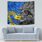 personalised-panthers-and-eels-tapestry-sporty-version
