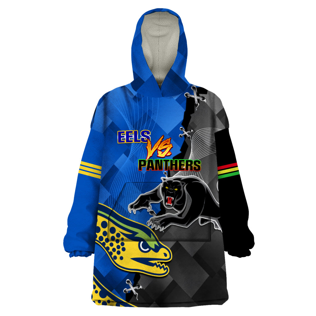personalised-panthers-and-eels-wearable-blanket-hoodie-sporty-version