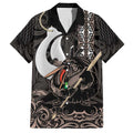 Aotearoa Hei Matau Hawaiian Shirt Haka Kiwi Mix Maori Mangopare