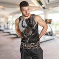 Aotearoa Hei Matau Men Tank Top Haka Kiwi Mix Maori Mangopare
