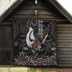 Aotearoa Hei Matau Quilt Haka Kiwi Mix Maori Mangopare
