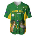 Personalised Australia Tennis Baseball Jersey Aussie Pride National Color
