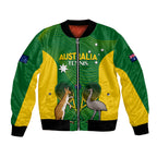 Personalised Australia Tennis Bomber Jacket Aussie Pride National Color