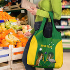 Personalised Australia Tennis Grocery Bag Aussie Pride National Color