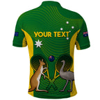 Personalised Australia Tennis Polo Shirt Aussie Pride National Color