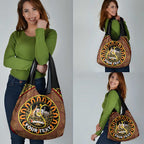Personalised Australia Tennis Grocery Bag Aussie Indigenous Art