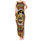 Personalised Australia Tennis Tank Maxi Dress Aussie Indigenous Art
