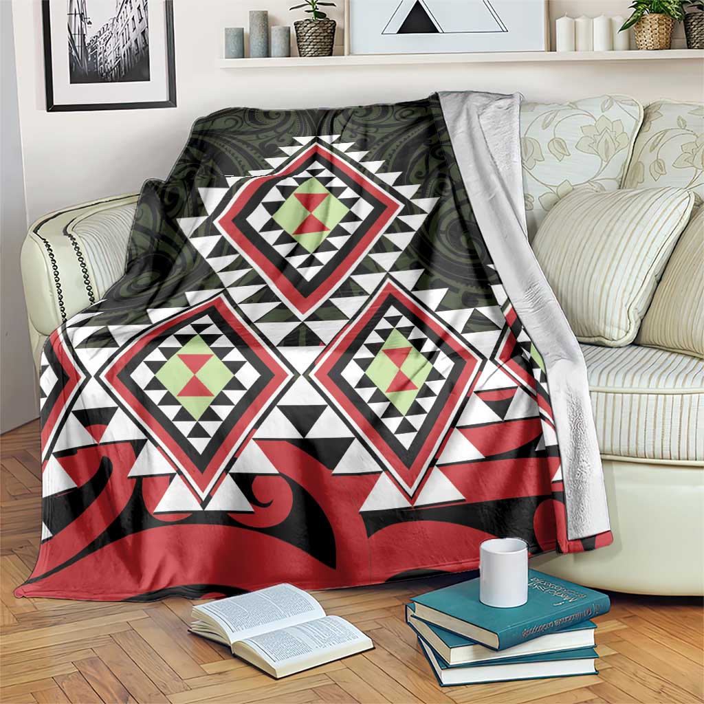 Kia Ora Aotearoa Blanket 2025 Pasifika Maori Taniko Motifs