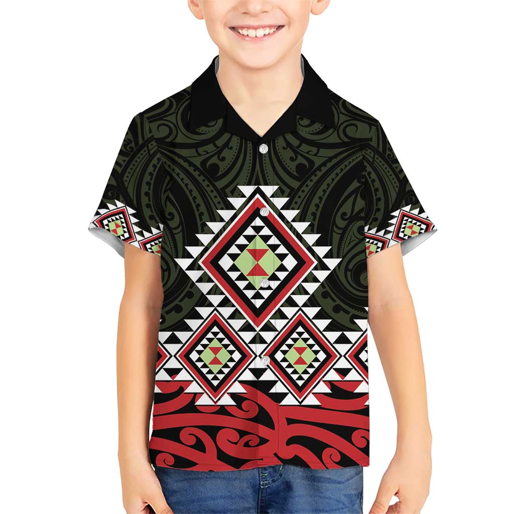 Kia Ora Aotearoa Hawaiian Shirt 2025 Pasifika Maori Taniko Motifs