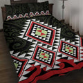 Kia Ora Aotearoa Quilt Bed Set 2025 Pasifika Maori Taniko Motifs