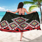 Kia Ora Aotearoa Sarong 2025 Pasifika Maori Taniko Motifs