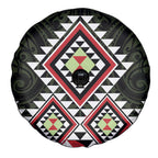 Kia Ora Aotearoa Spare Tire Cover 2025 Pasifika Maori Taniko Motifs