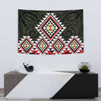 Kia Ora Aotearoa Tapestry 2025 Pasifika Maori Taniko Motifs