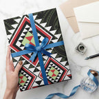 Kia Ora Aotearoa Wrapping Paper 2025 Pasifika Maori Taniko Motifs - Aussie Hoodie