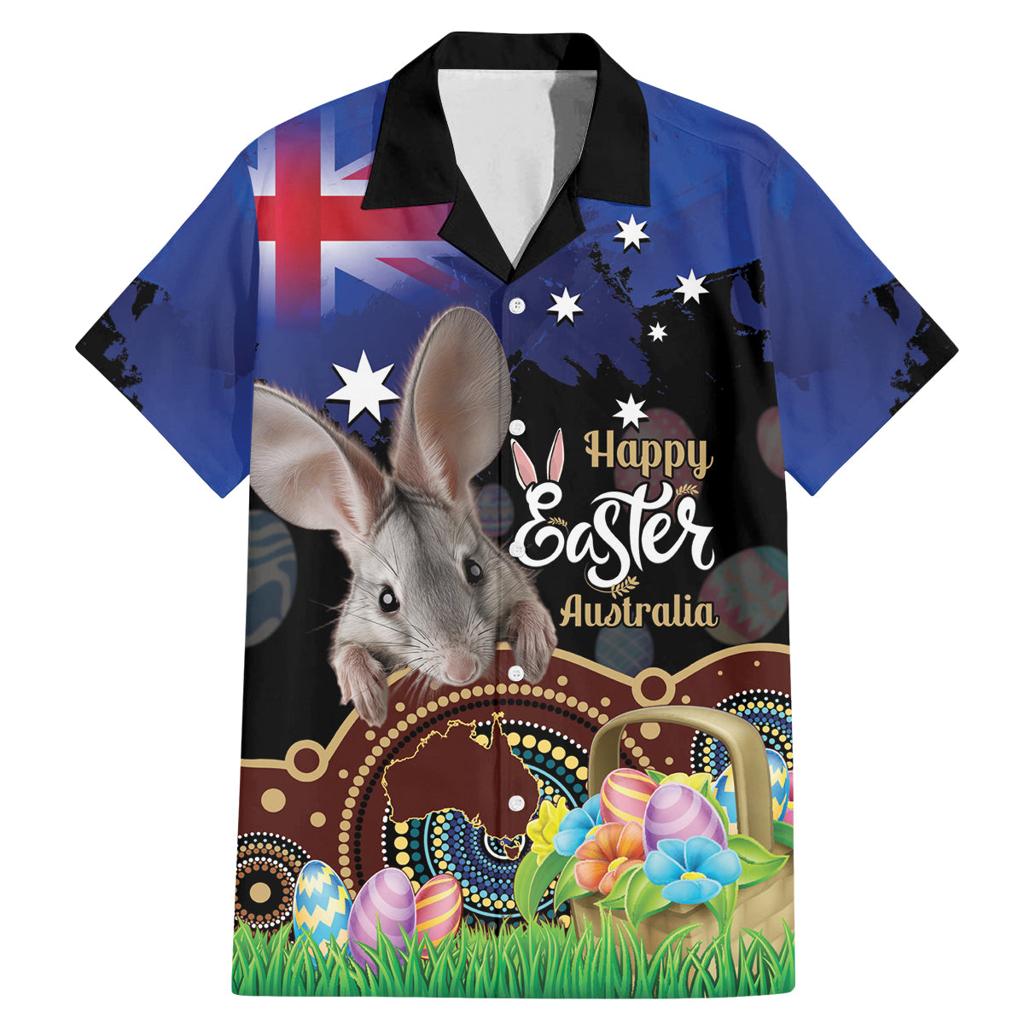 Personalised Australia Easter Day Family Matching Mermaid Dress and Hawaiian Shirt Aussie Bilby Aboriginal Art