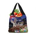 Personalised Australia Easter Day Grocery Bag Aussie Bilby Aboriginal Art