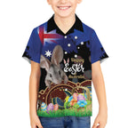 Personalised Australia Easter Day Hawaiian Shirt Aussie Bilby Aboriginal Art