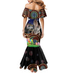 Personalised Australia Easter Day Mermaid Dress Aussie Bilby Aboriginal Art