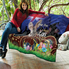 Personalised Australia Easter Day Quilt Aussie Bilby Aboriginal Art