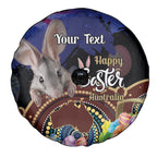 Personalised Australia Easter Day Spare Tire Cover Aussie Bilby Aboriginal Art