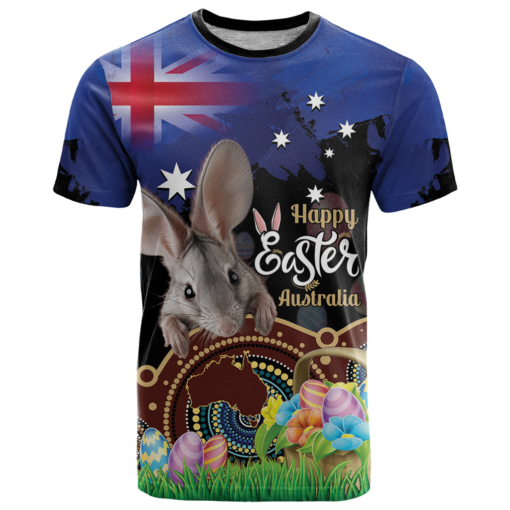 Personalised Australia Easter Day T Shirt Aussie Bilby Aboriginal Art