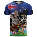 Personalised Australia Easter Day T Shirt Aussie Bilby Aboriginal Art