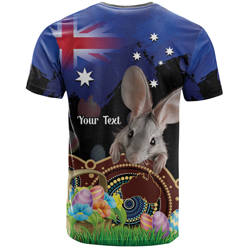 Personalised Australia Easter Day T Shirt Aussie Bilby Aboriginal Art