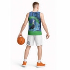 New Zealand Chatham Islands Basketball Jersey Wharekauri Forget Me Not With Black Robin - Aussie Hoodie